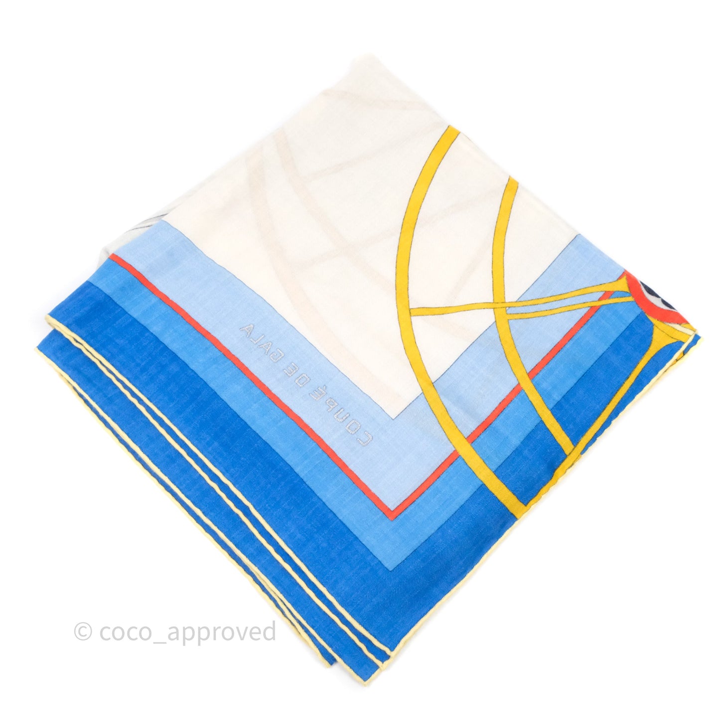 Hermès Coupe de Gala shawl 140