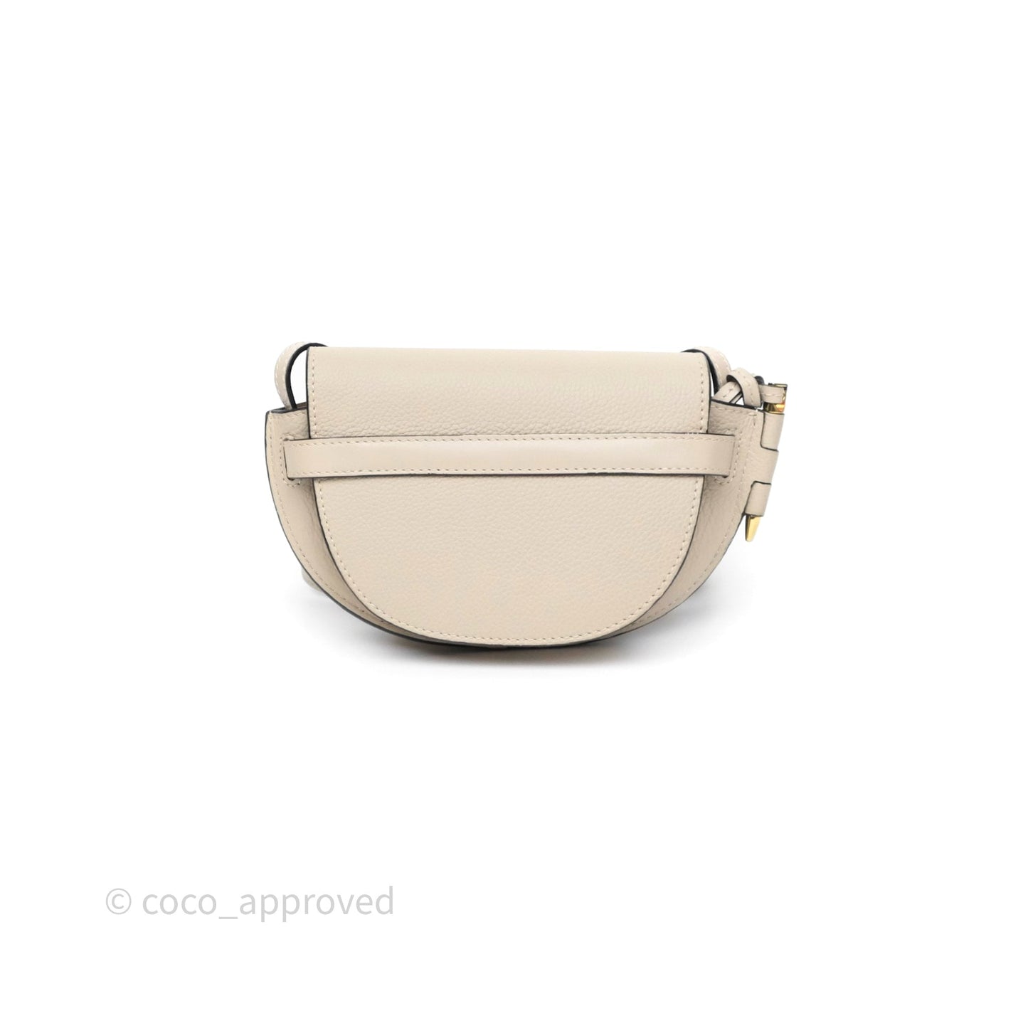 Loewe Mini Dual Gate Bag Sand Grain Calfskin