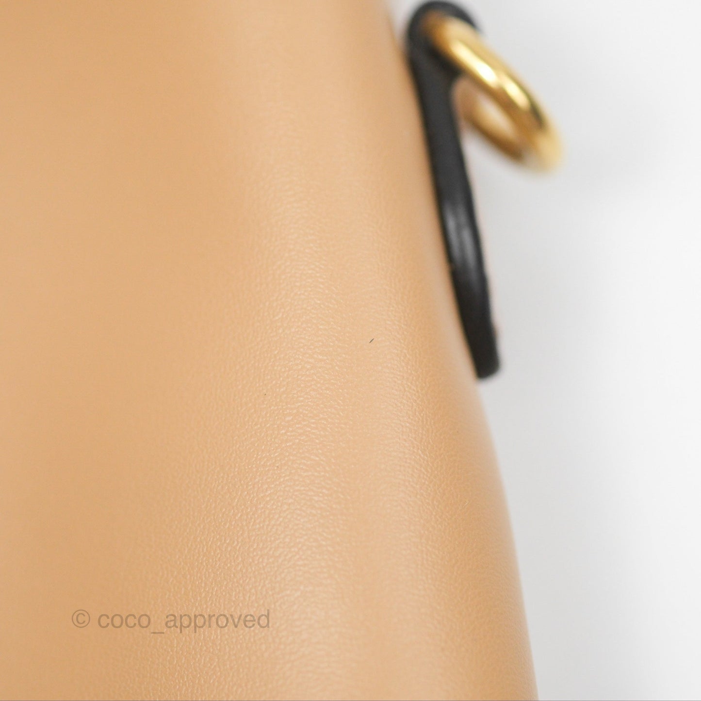 Miu Miu Ivy Leather Bag Beige