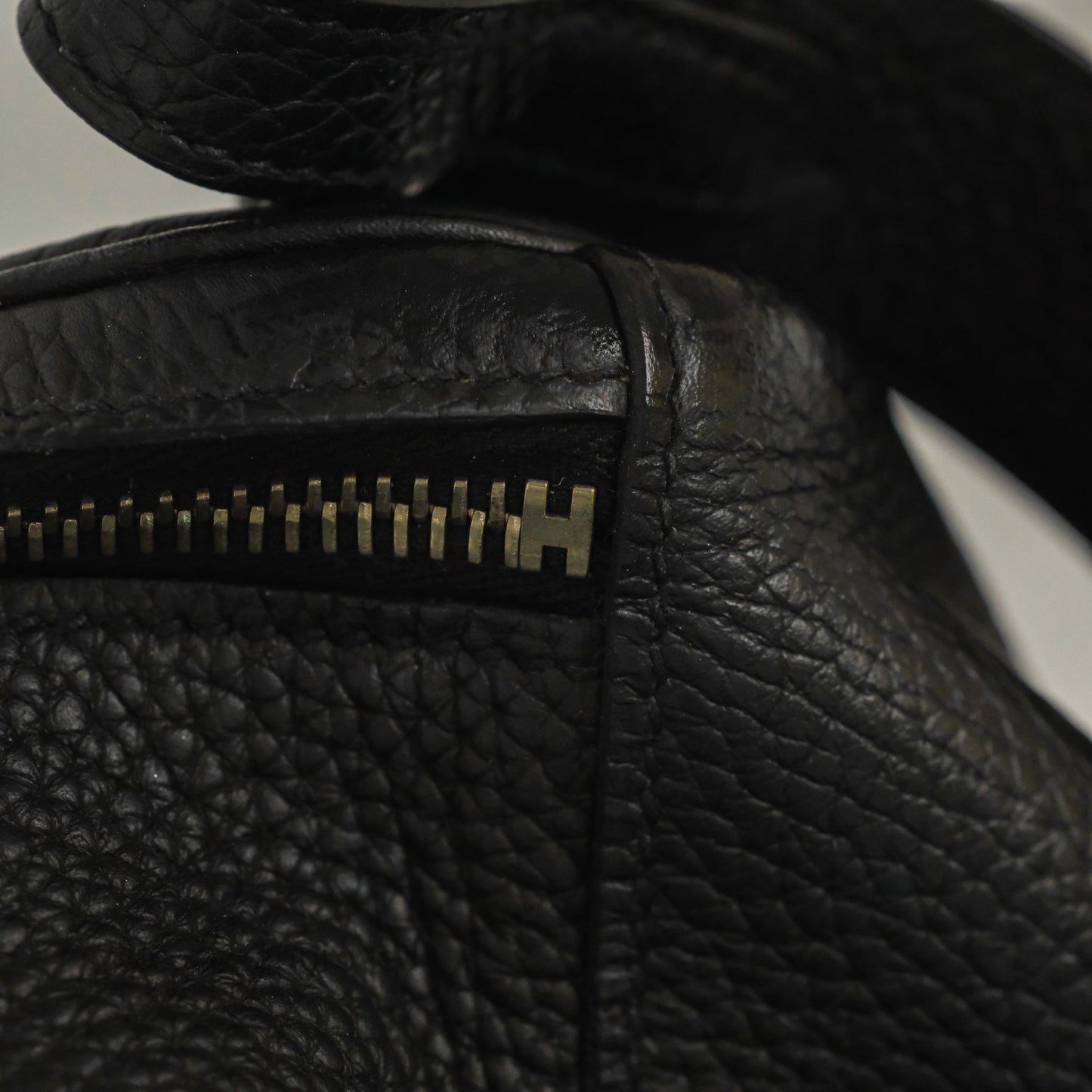 Hermès Lindy 30 Black Clemence Palladium Hardware