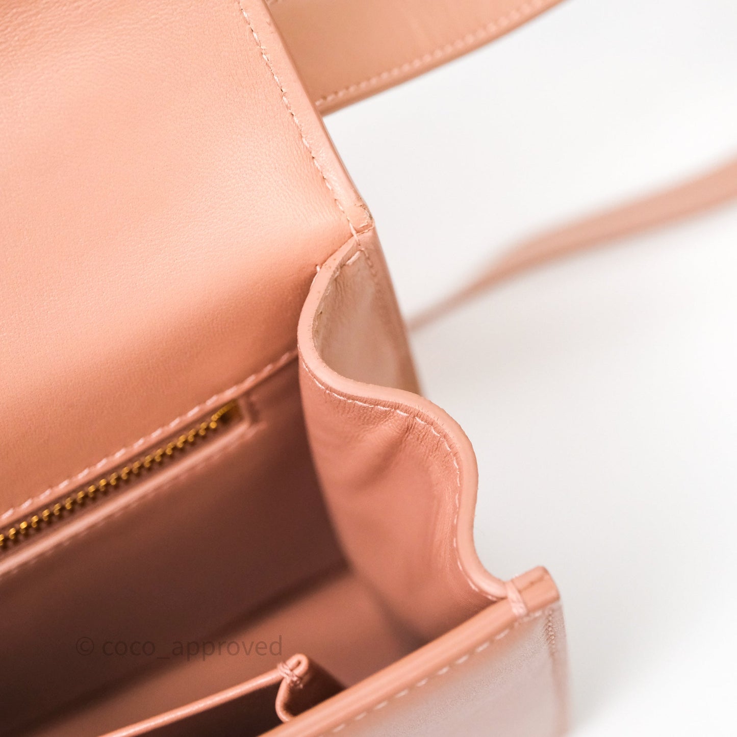 Christian Dior Small 30 Montaigne Bag Pink Calfskin Gold Hardware