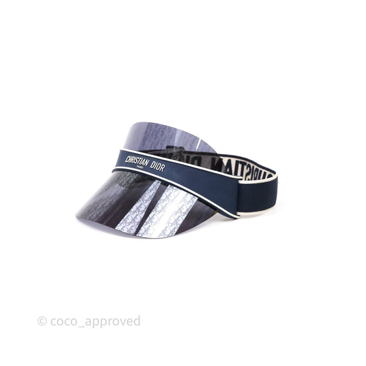 Christian Dior Diorclub V1U Dior Blue Oblique Visor