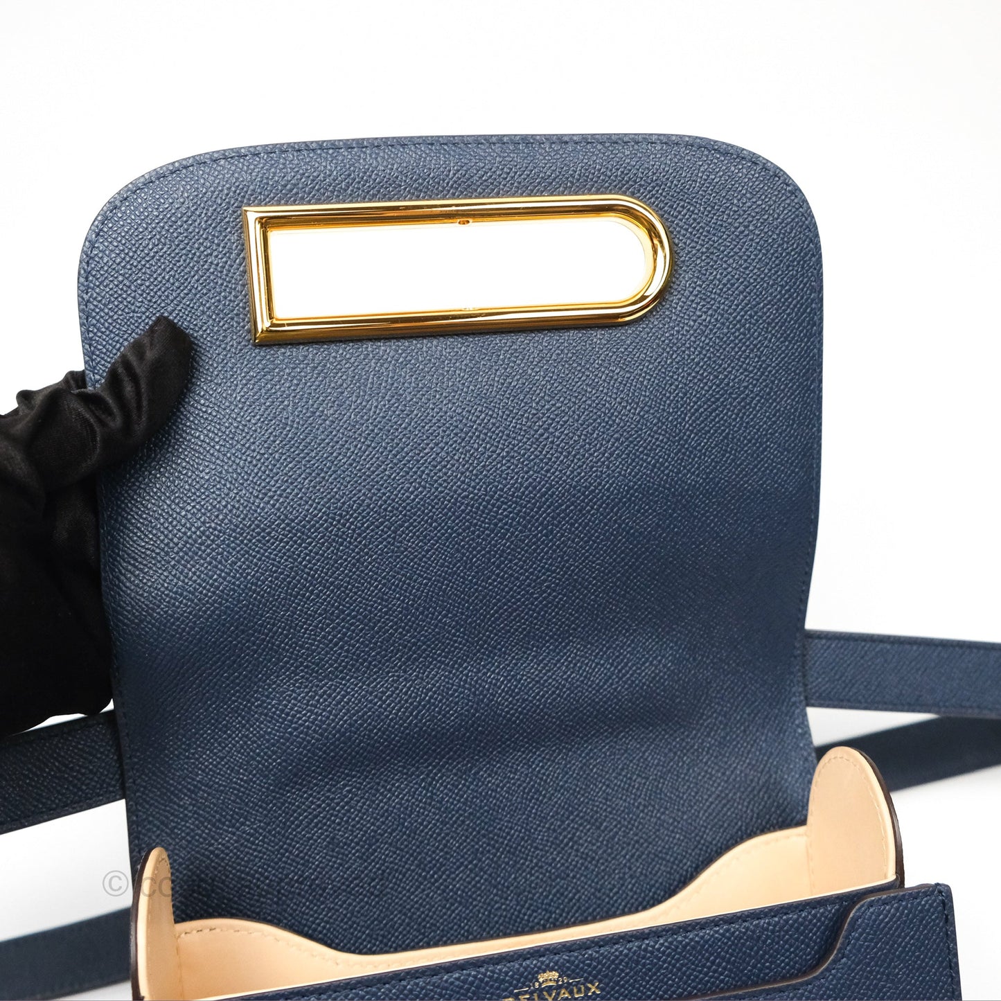 Delvaux Lingot Bag Night Sky Alpina Calfskin