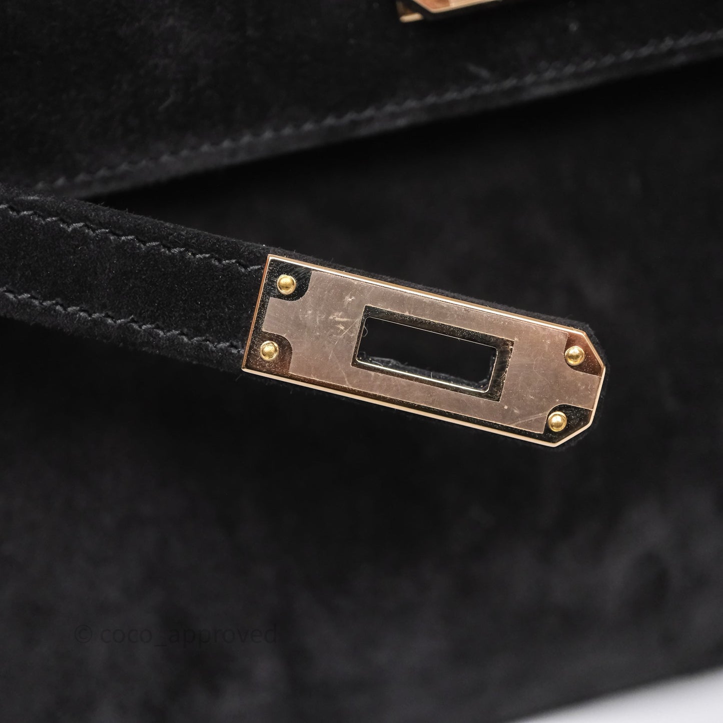 Hermès Kelly Elan Black Noir 89 Doblis Gold Hardware