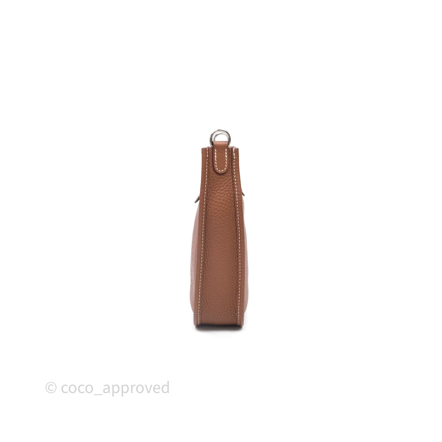 Hermès Mini Evelyne 16 Amazone Gold 37 Clemence Palladium Hardware