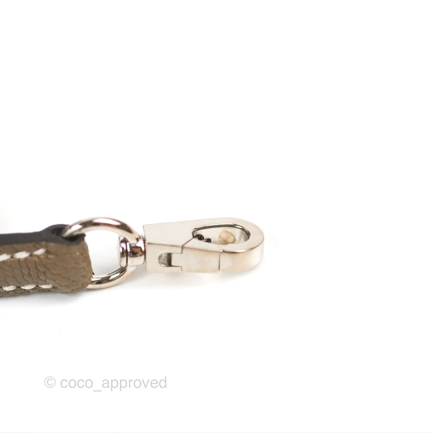 Hermès Bolide Mini 1923 Etoupe Chevre Mysore Palladium Hardware