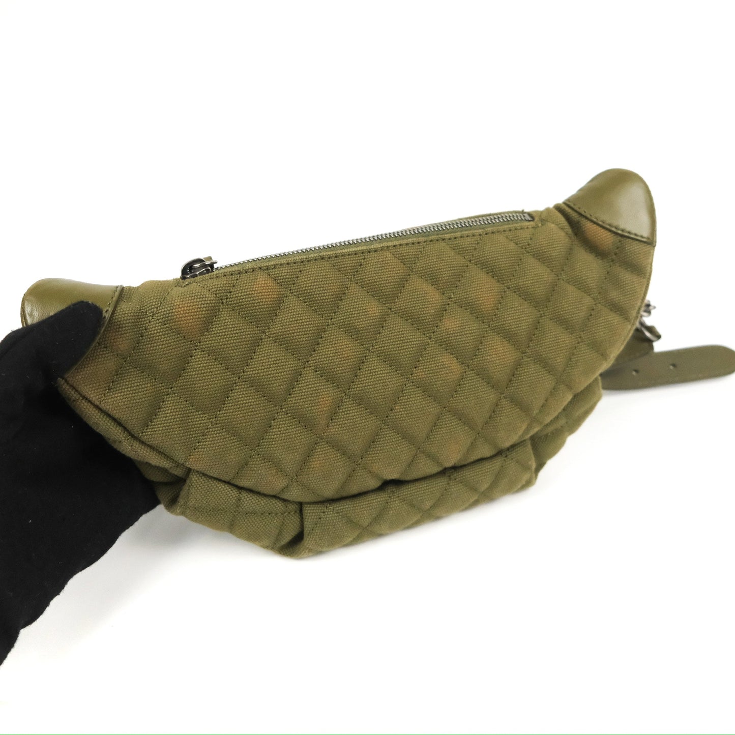 Chanel Coco Cuba Charms Waist Bag Khaki 17C