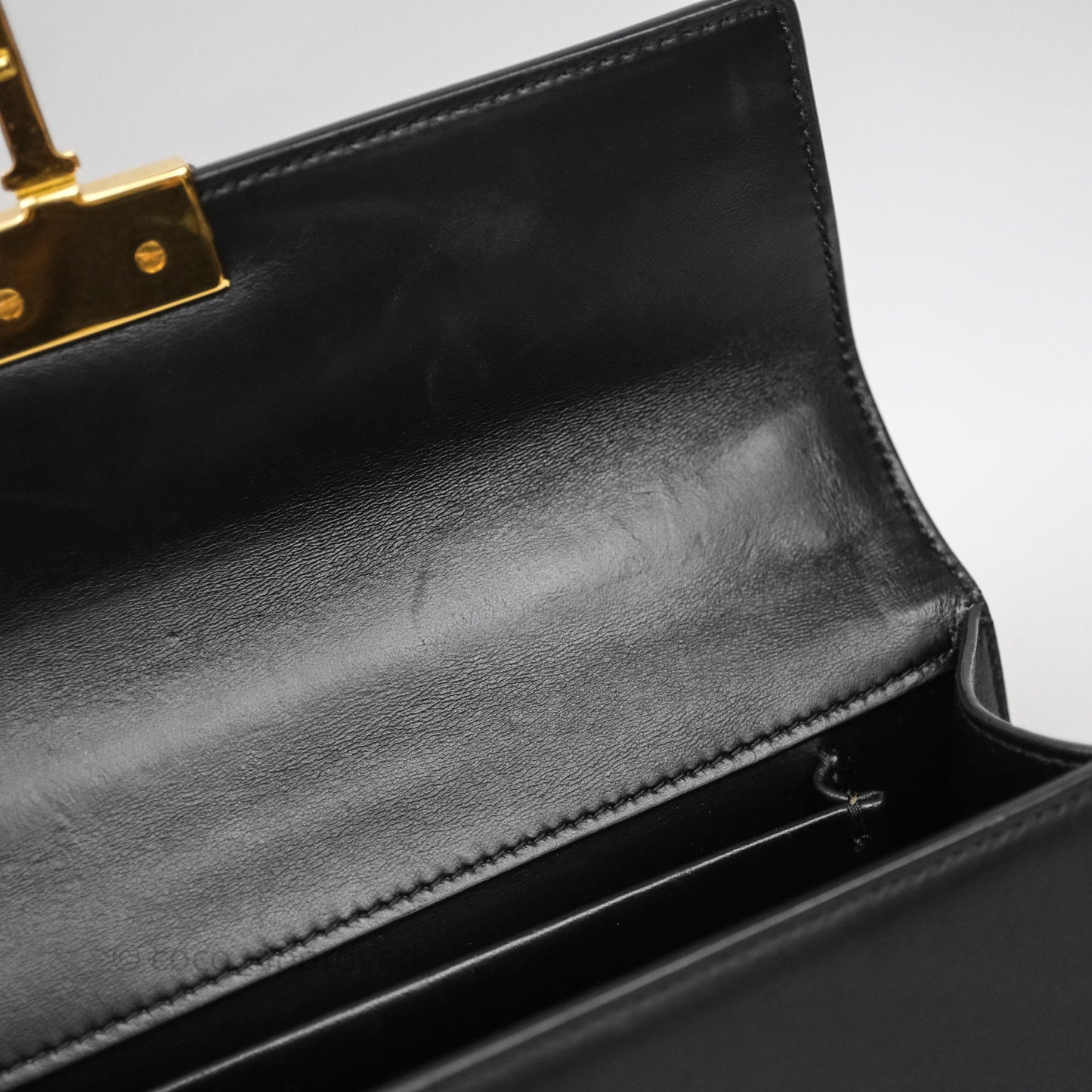 Christian Dior 30 Montaigne East-West Chain Bag Black