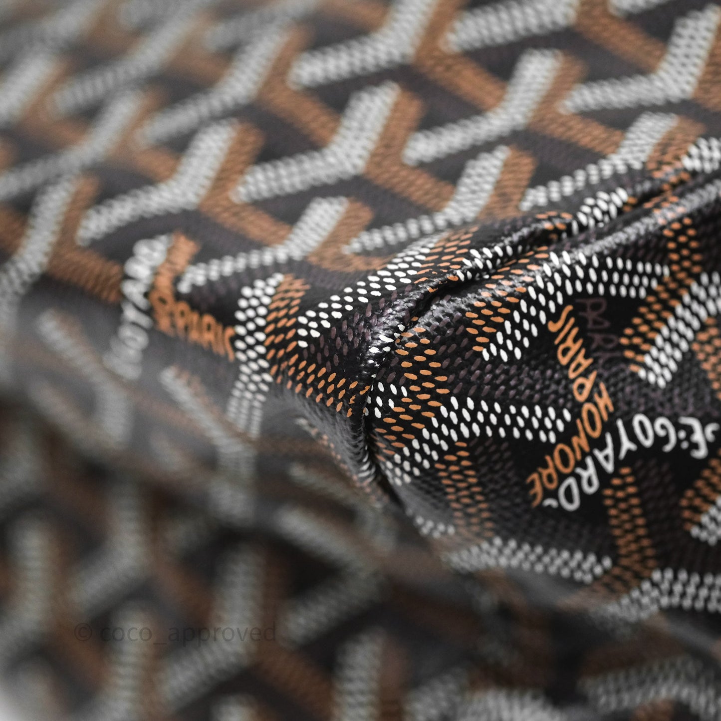 Goyard Bohème Hobo Bag Black Goyardine Canvas