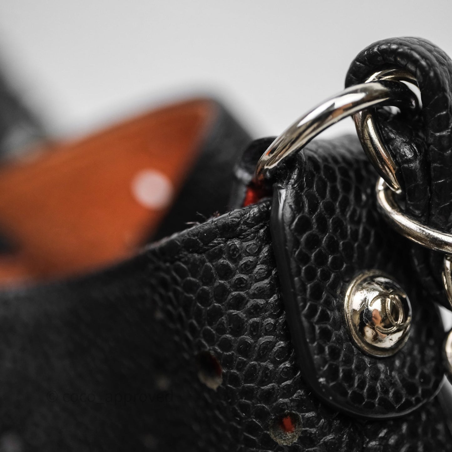 Chanel CC Drawstring Bucket Bag Black Caviar
