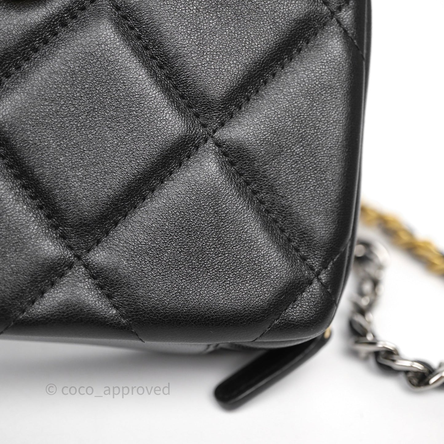 Chanel 19 Camera Bag Black Lambskin Mixed Hardware