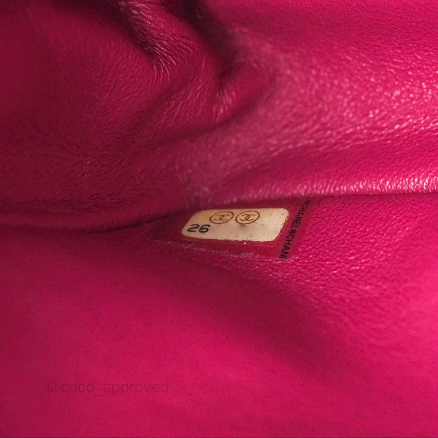 Chanel Medium Classic Flap Chevron Dark Plum Pink Lambskin Gold Hardware