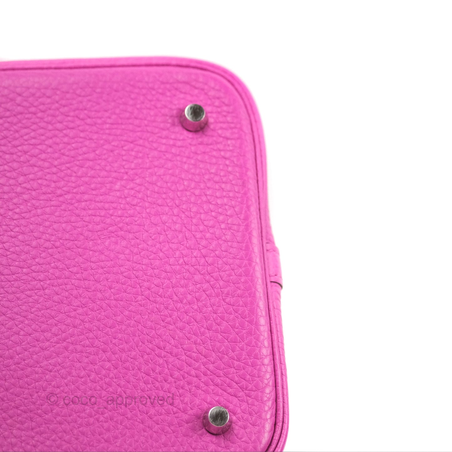 Hermès Picotin 22 Magnolia Clemence Palladium Hardware