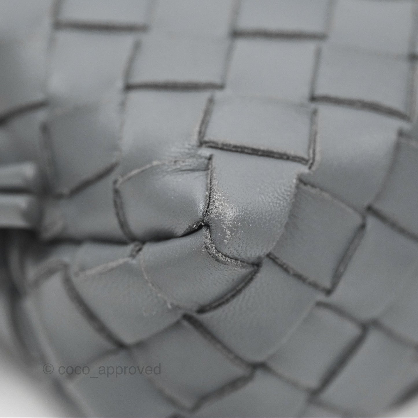 Bottega Veneta Mini Loop Camera Bag Intrecciato Lambskin Thunder