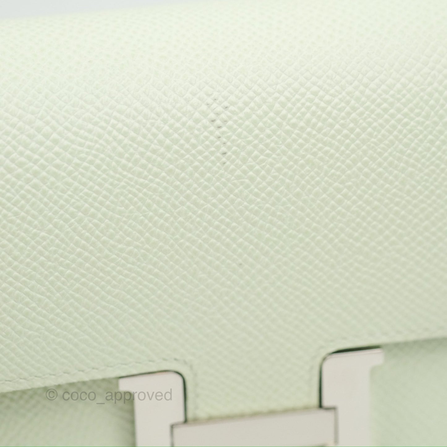Hermès Constance To Go Wallet Vert Fizz Epsom Palladium Hardware