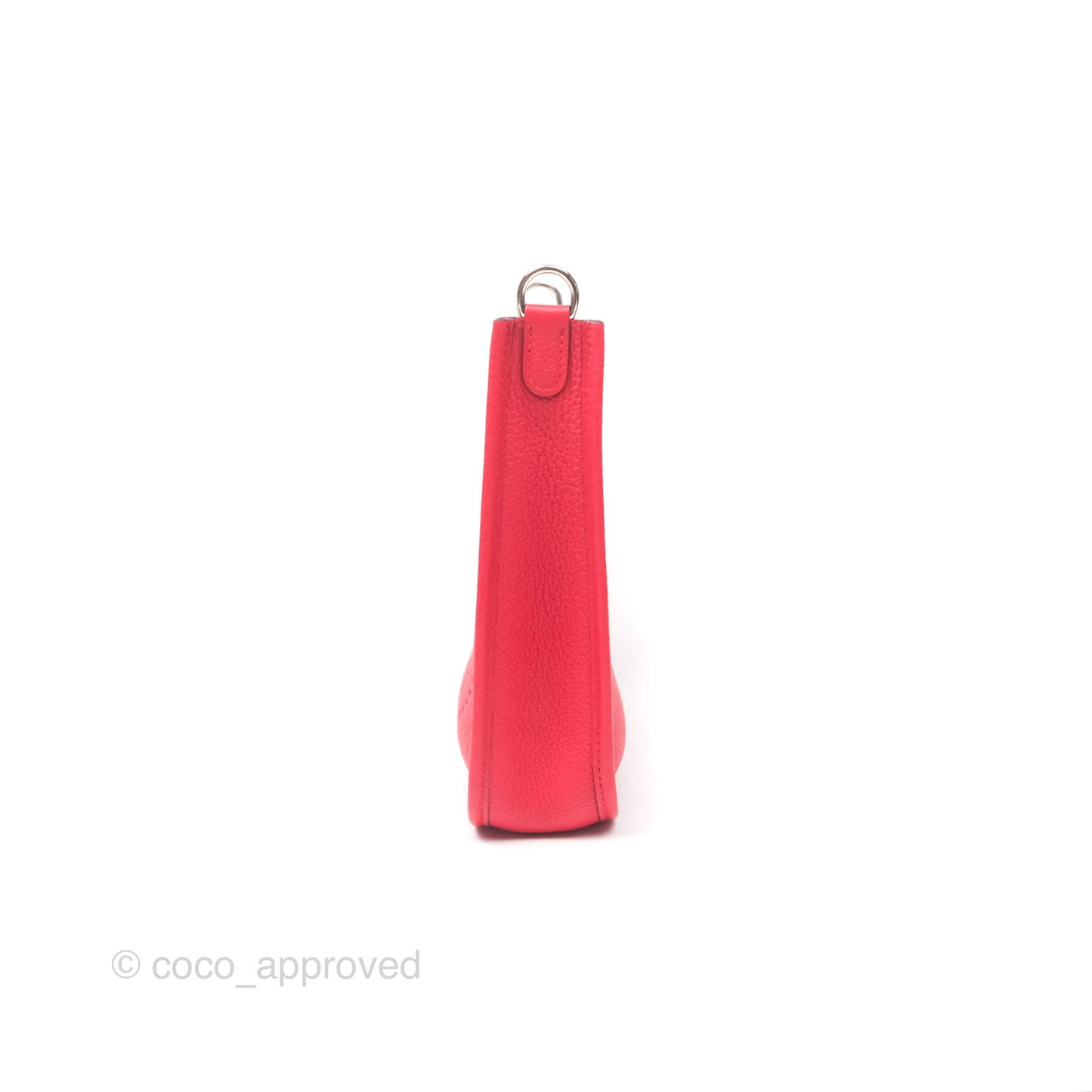 Hermès Mini Evelyne 16 Amazone Rouge de Coeur TM Palladium Hardware