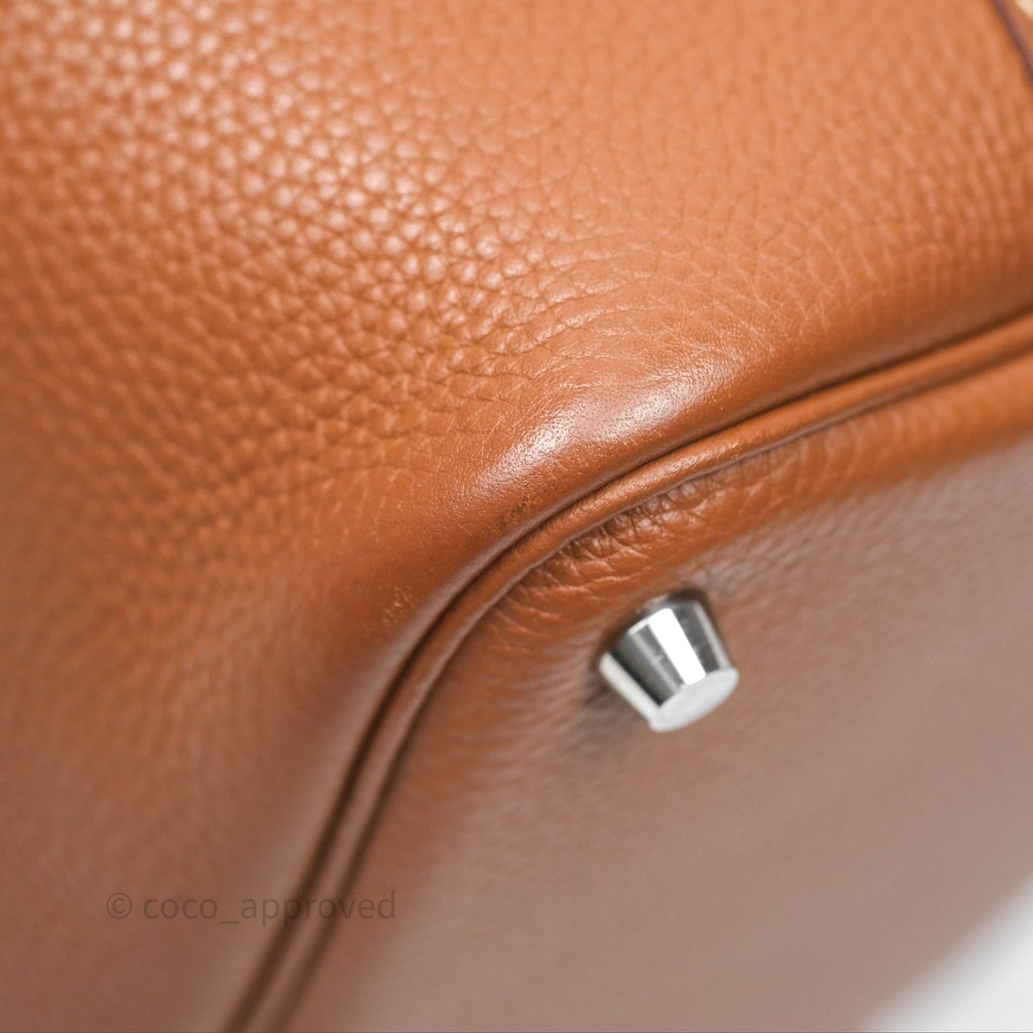 Hermès Picotin 18 Gold 37 Clemence Palladium Hardware