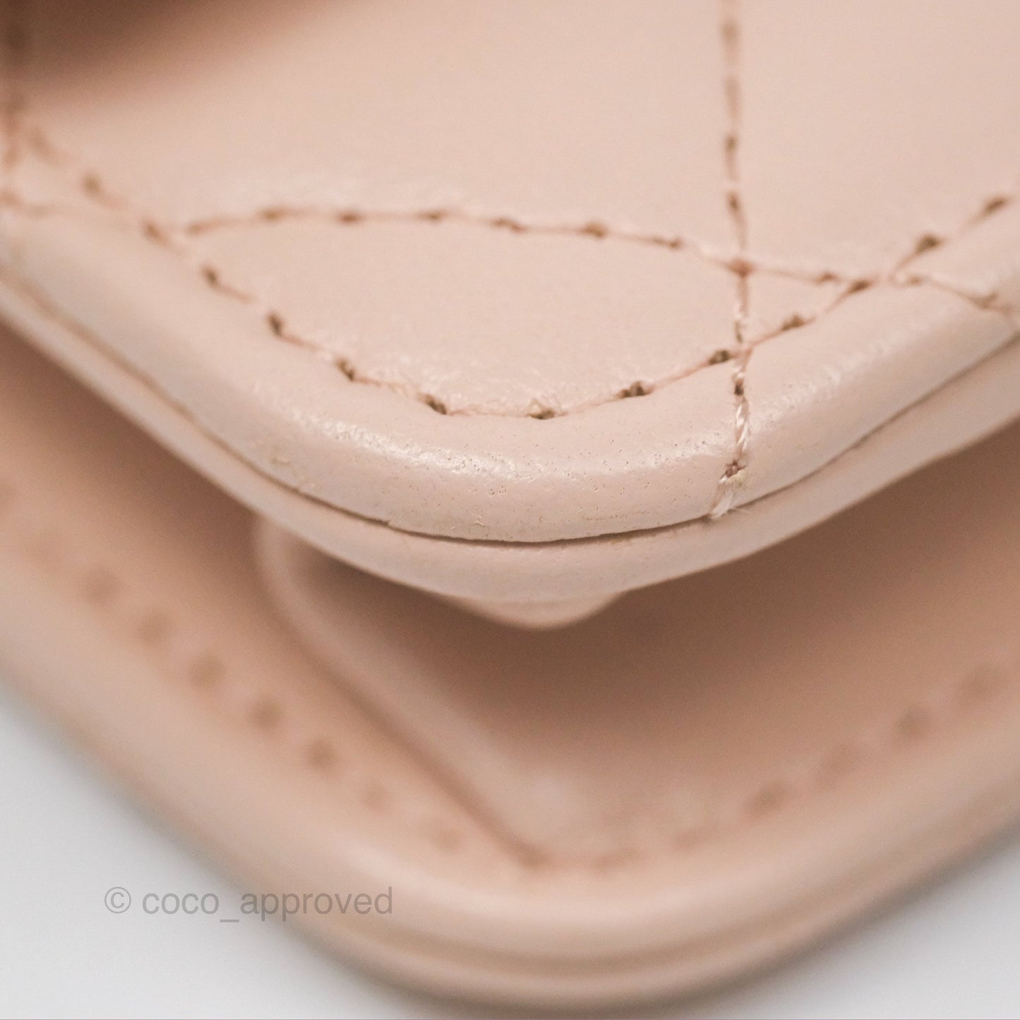 Chanel Trendy CC WOC Quilted Light Pink Lambskin Gold Hardware