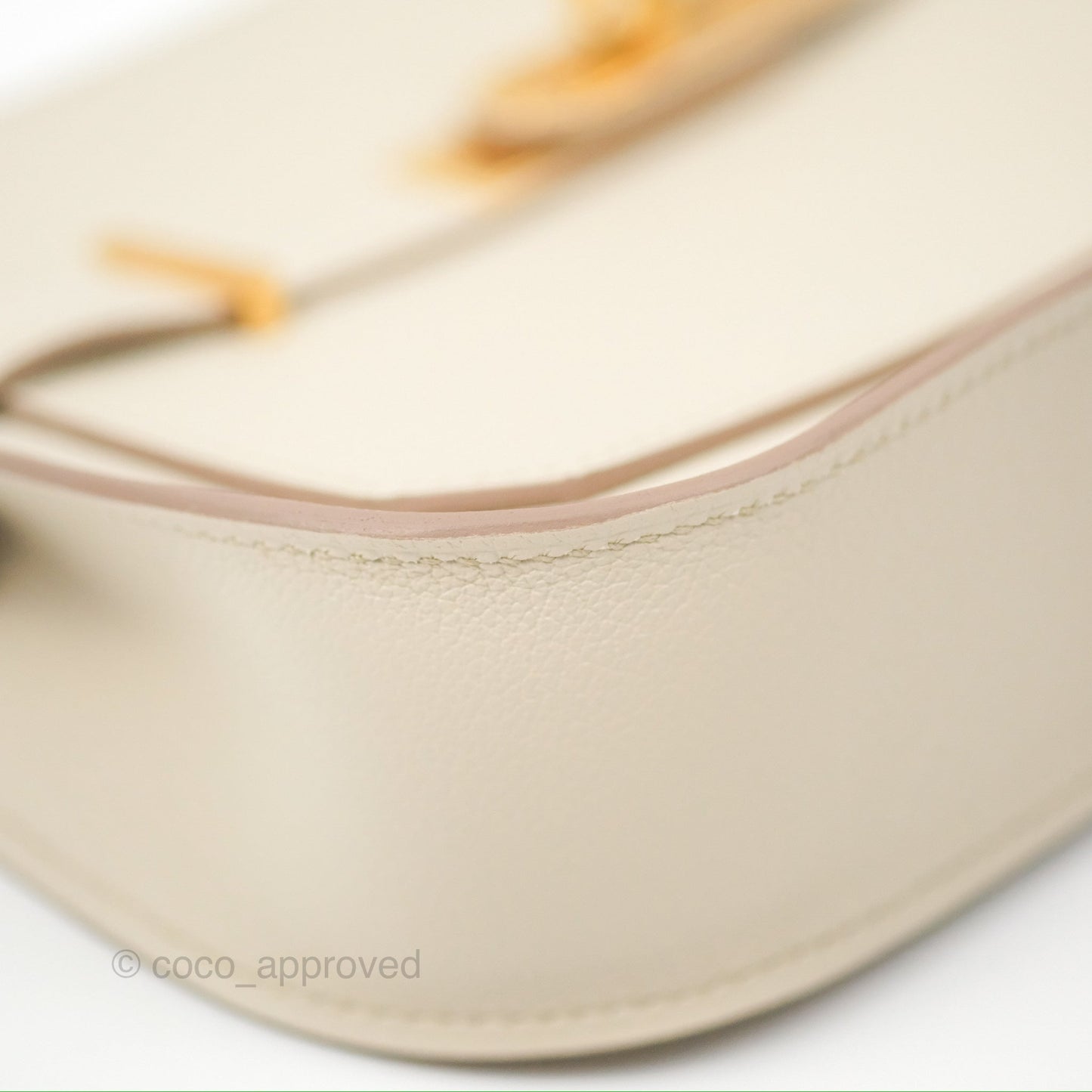Hermès Mini Jypsiere Beton Evercolor Gold Hardware