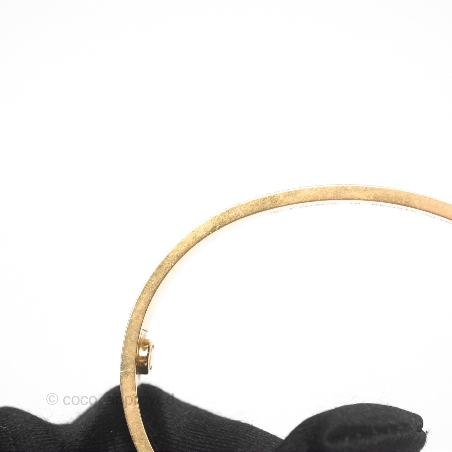 Cartier Love Bracelet Rose Gold Size 16