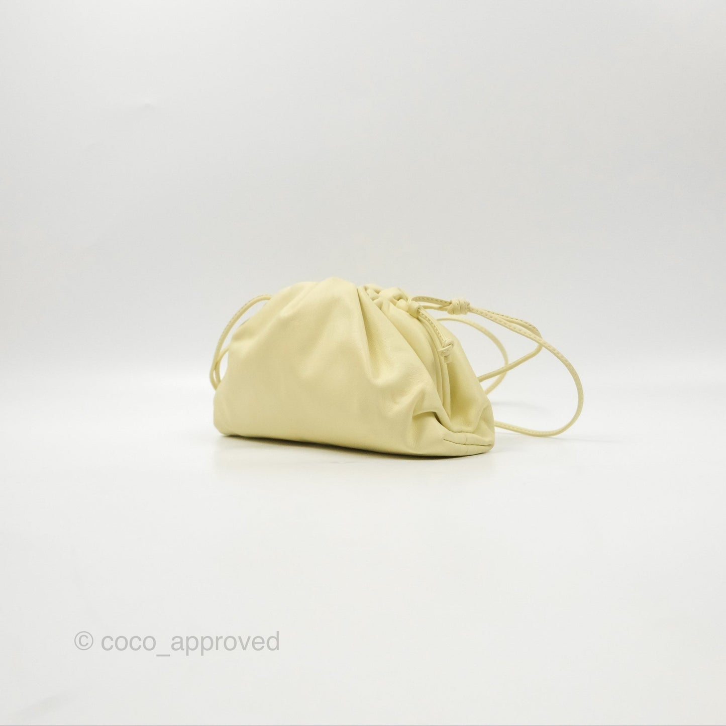 Bottega Veneta Butter Calfskin The Mini Pouch Zest Washed