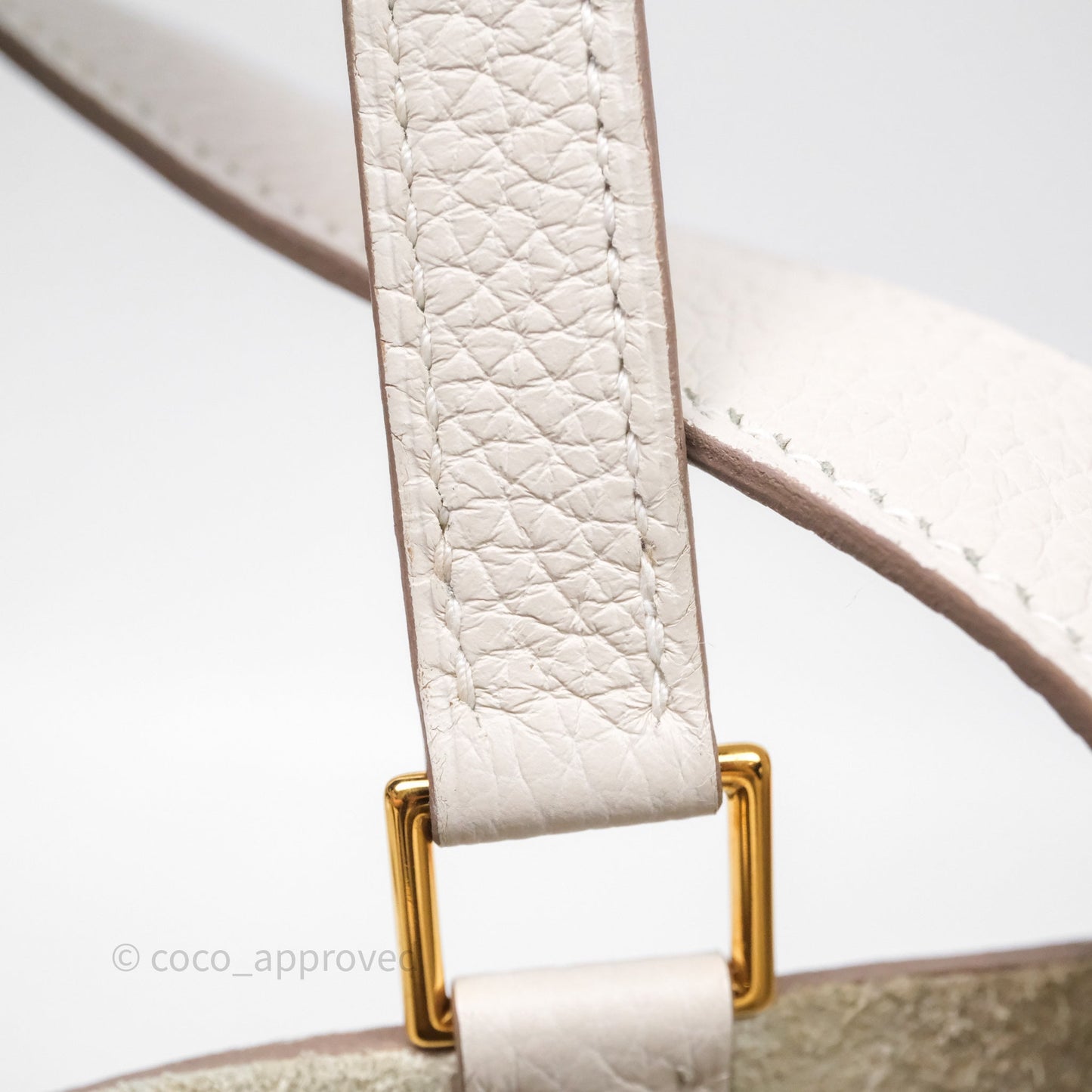 Hermès Picotin 18 Beton 8L Clemence Gold Hardware
