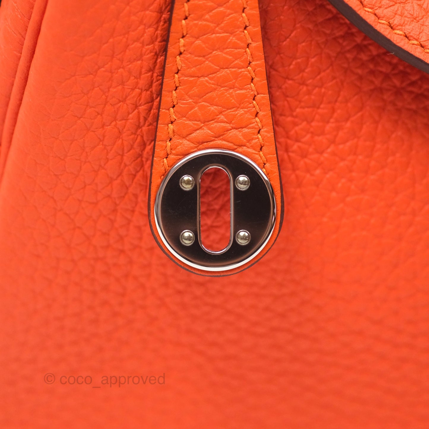 Hermès Mini Lindy 20 Clemence Palladium Hardware