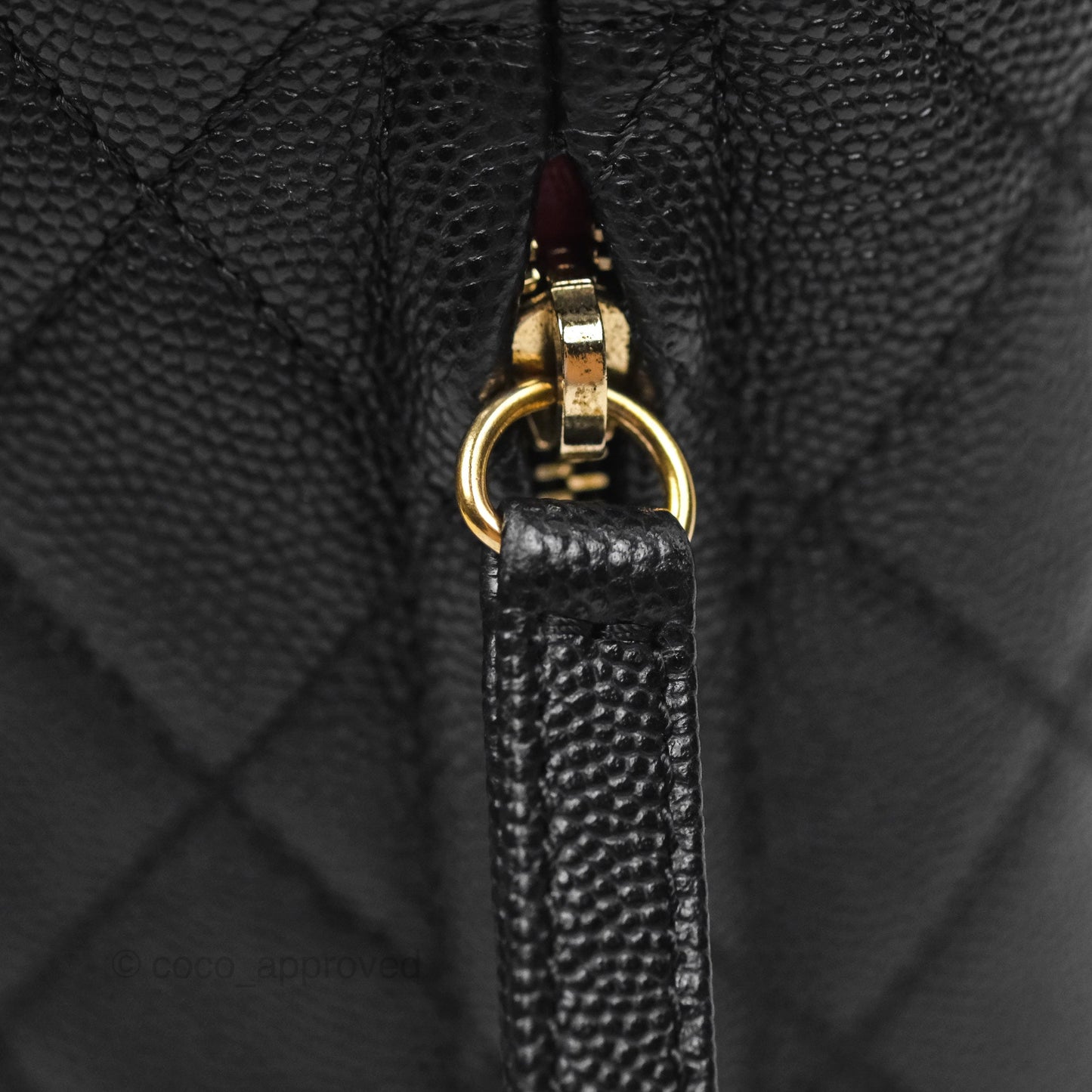Chanel Small Quilted Filigree Backpack Black Caviar Aged Gold Hardware