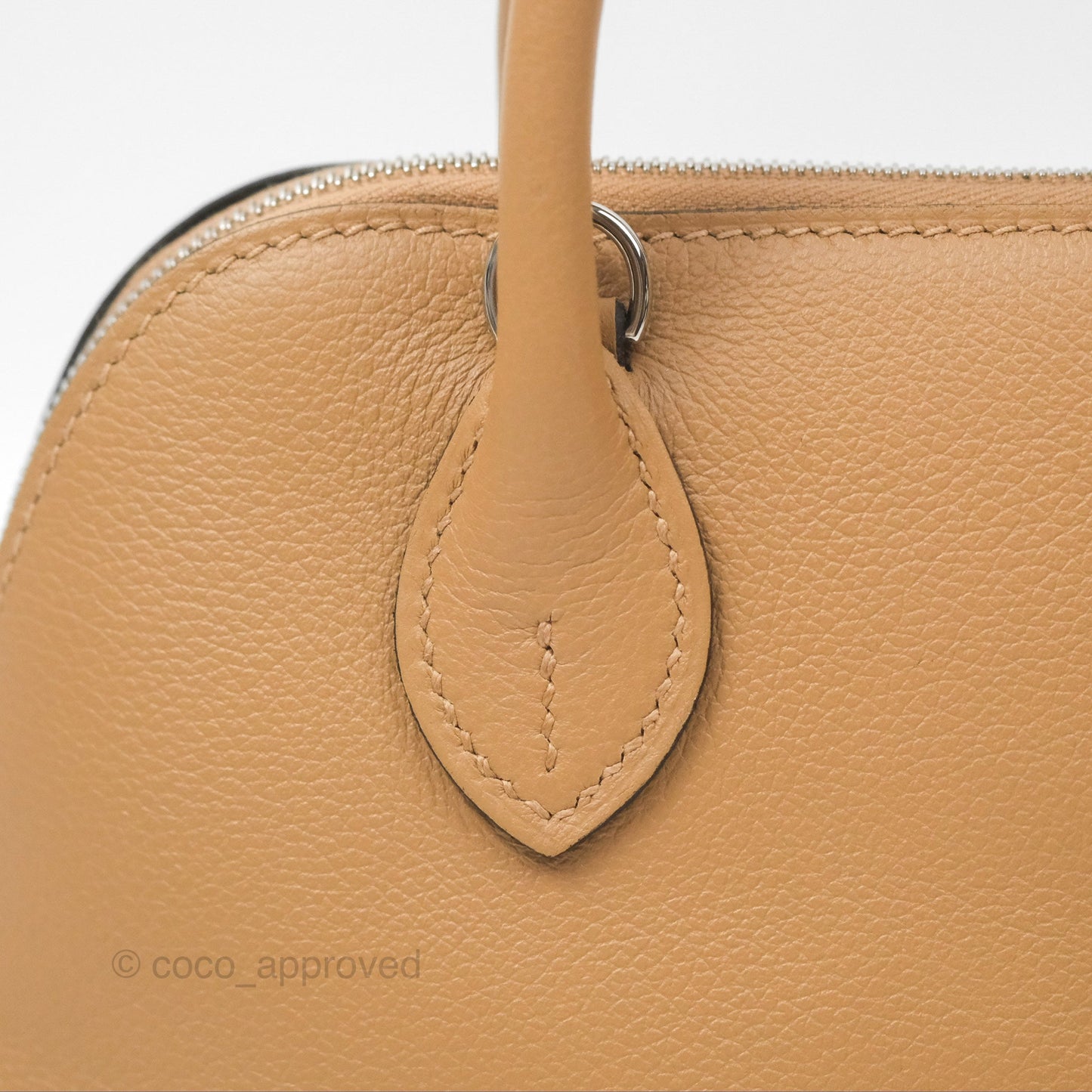 Hermès Bolide Mini 1923 Chai 0M Evercolor Palladium Hardware