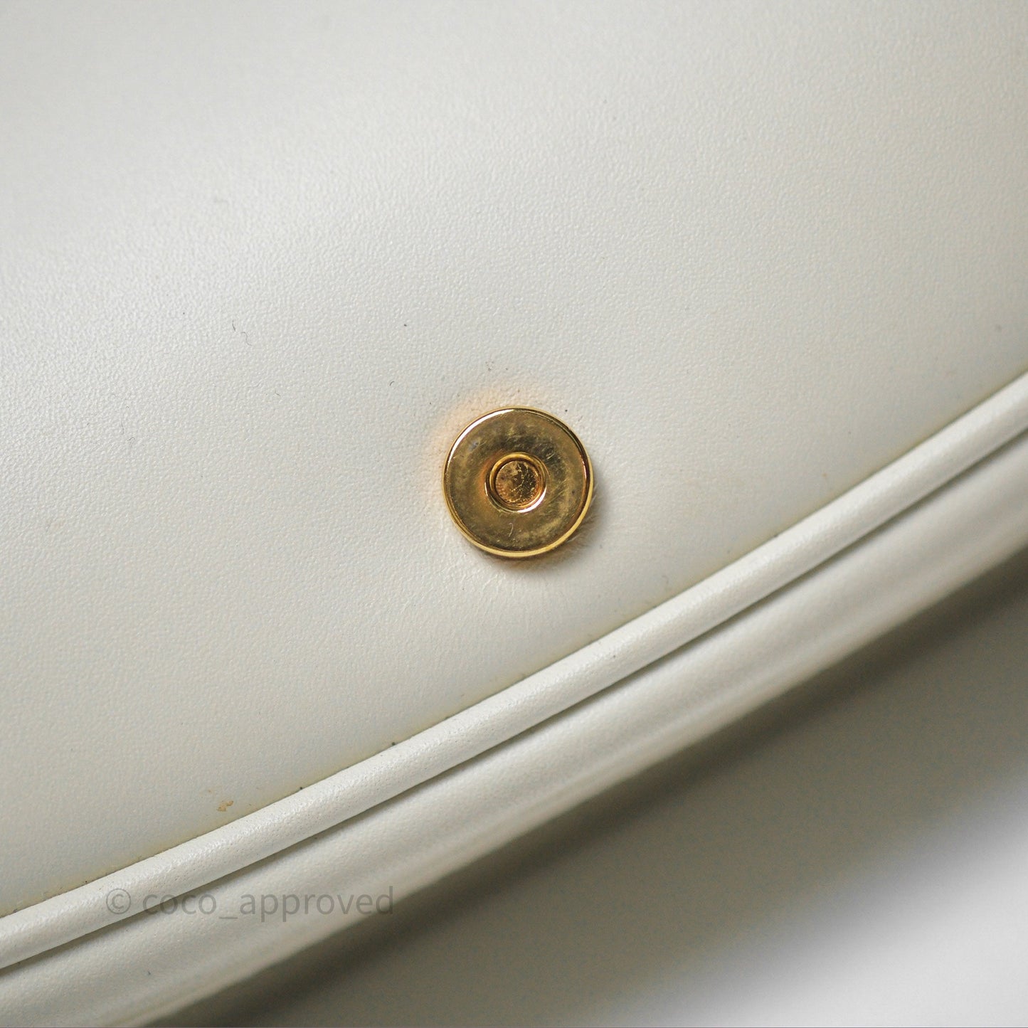 Christian Dior Bobby East-West Bag Calfskin White