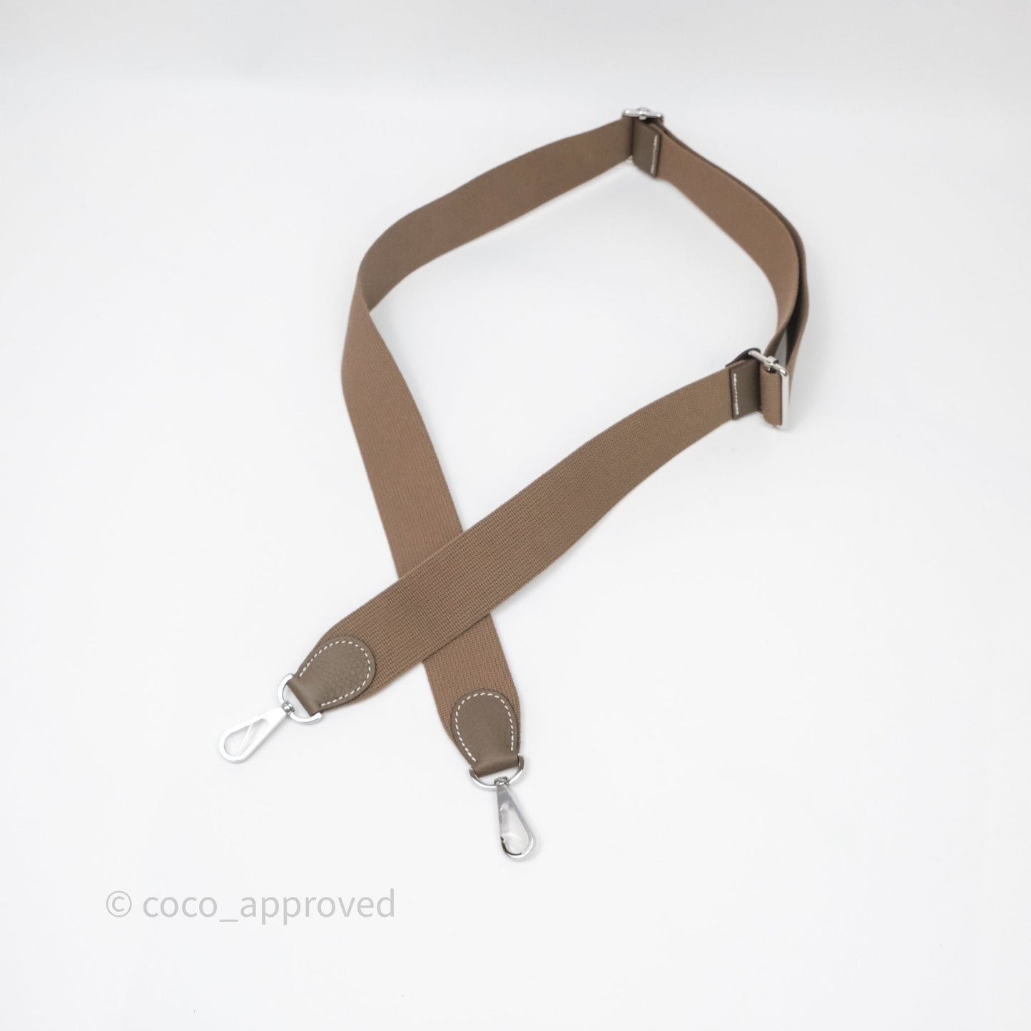 Hermès Evelyne 23 Etoupe 18 Clemence Palladium Hardware