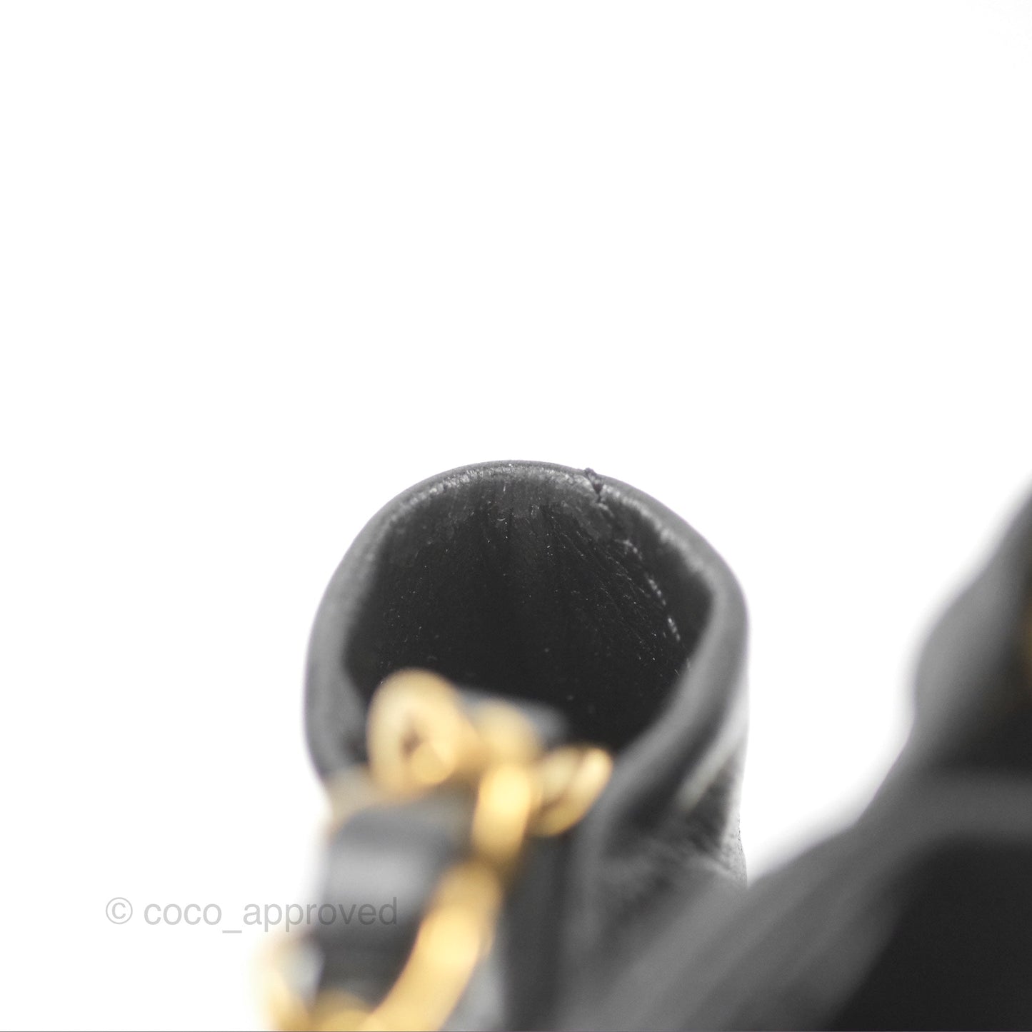 Chanel 22 Small Black Aged Calfskin Aged Gold Hardware