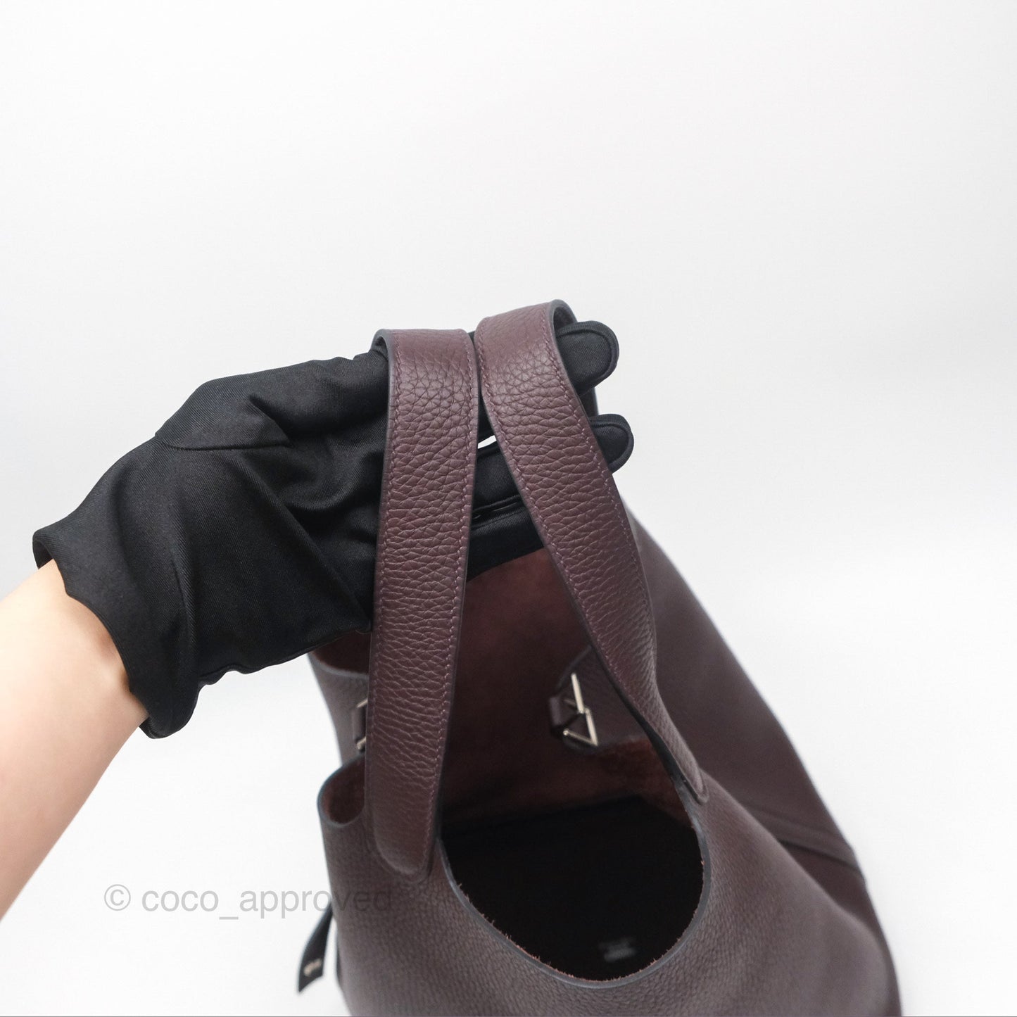 Hermès Picotin 22 Rouge Sellier Palladium Hardware