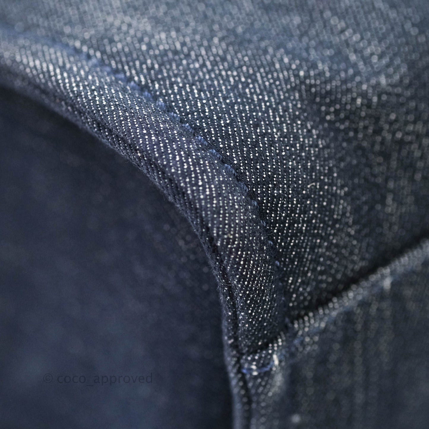Chanel Canvas Large Deauville Tote Denim