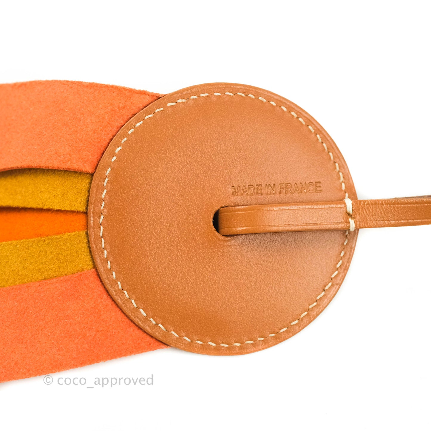 Hermès Paddock Flot Leather Bag Charm