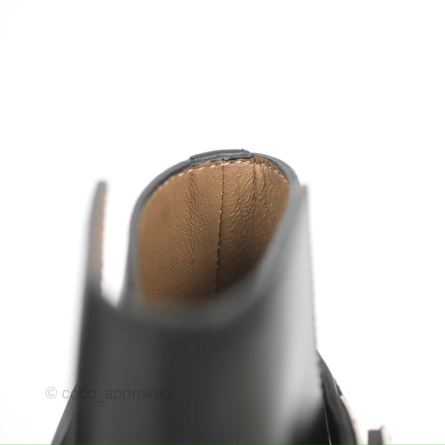 Hermès Neo Ankle Boots Black Calfskin Palladium Hardware Size 36