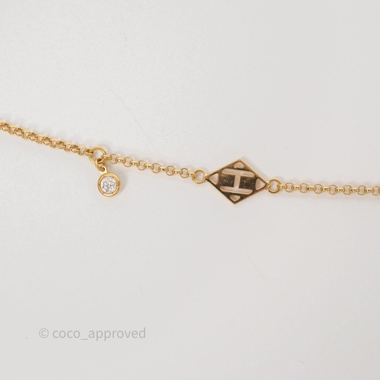 Hermes Gambade Bracelet Diamond 18K Rose Gold