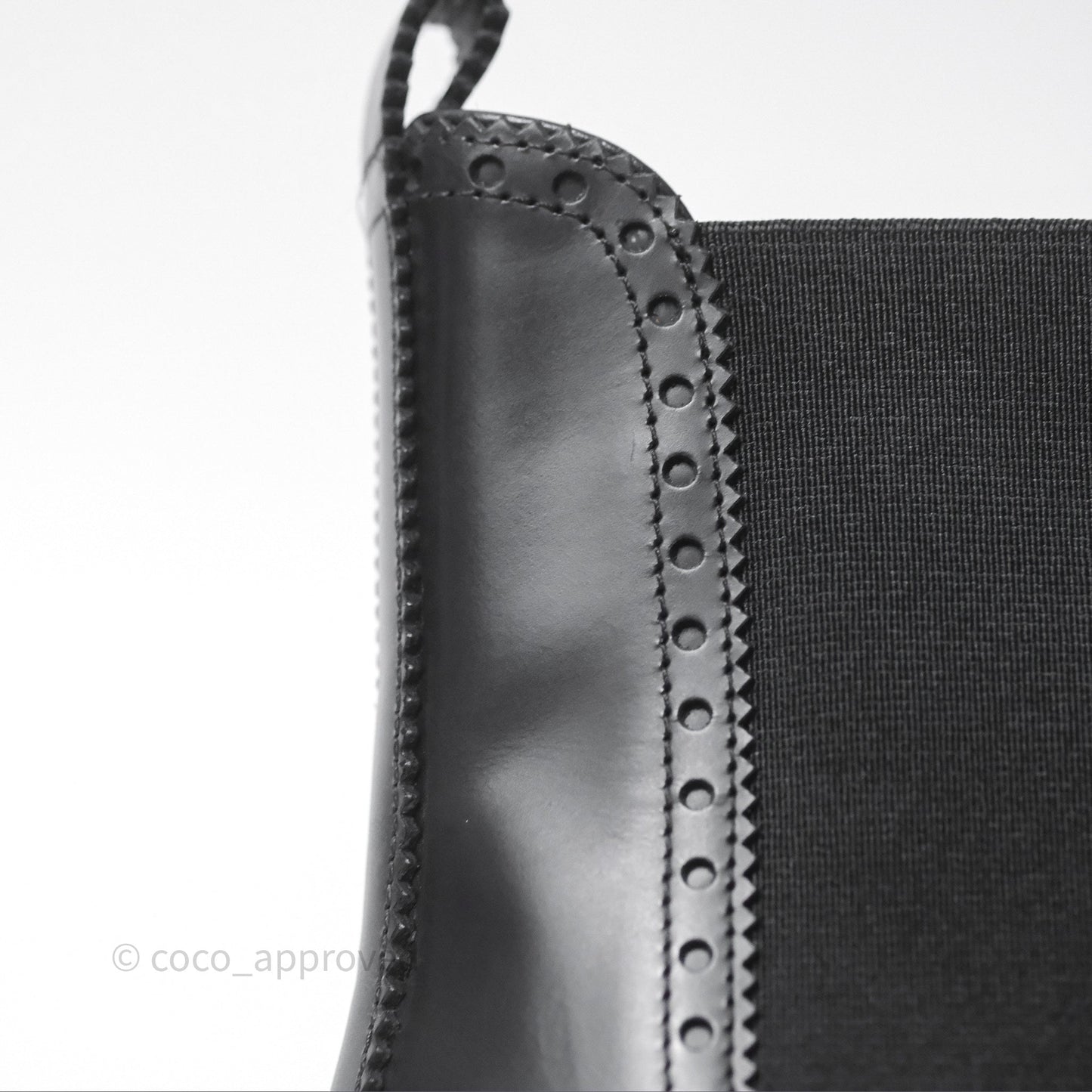 Hermès Hill Ankle Boot Black Calfskin Size 38