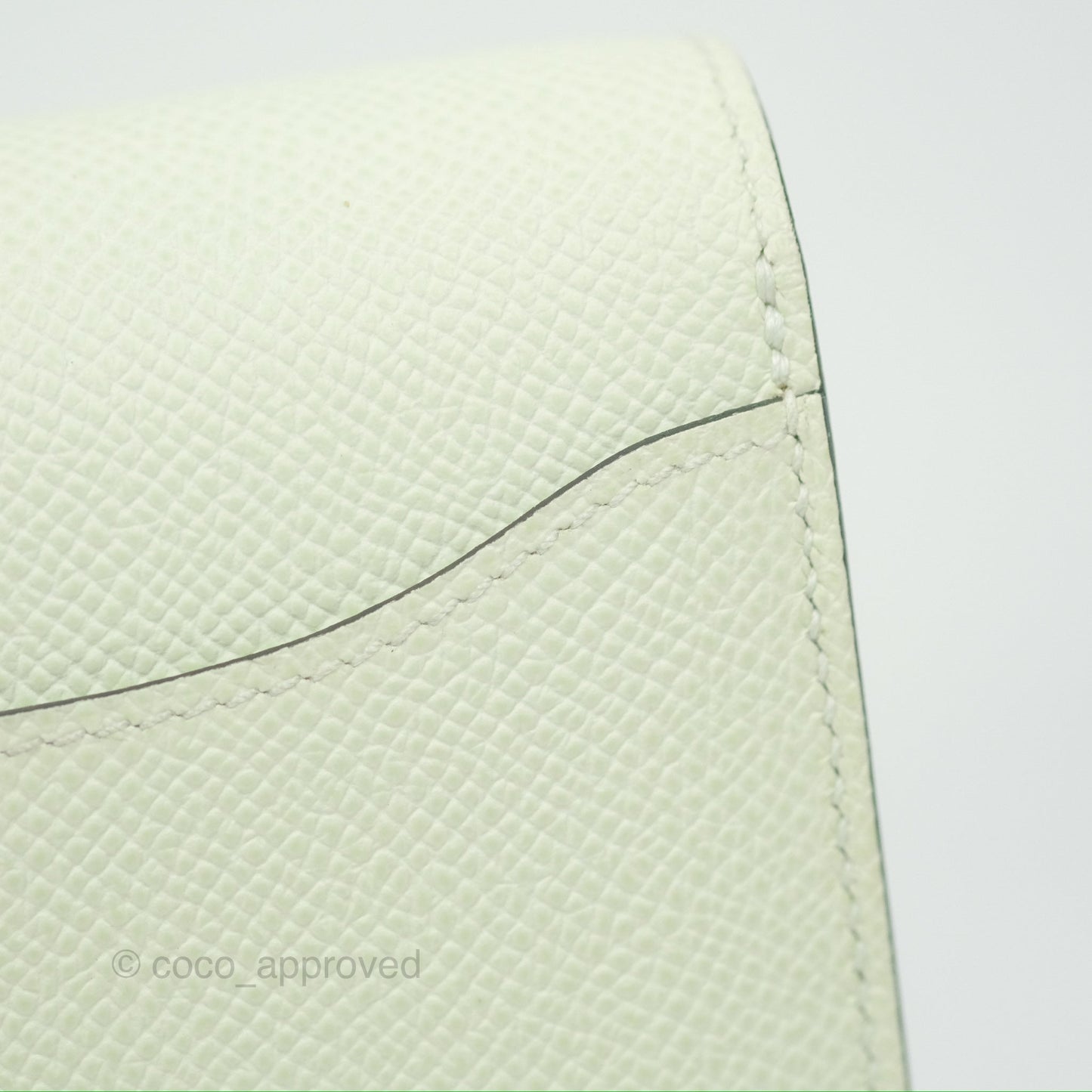 Hermès Constance To Go Wallet Vert Fizz Epsom Palladium Hardware