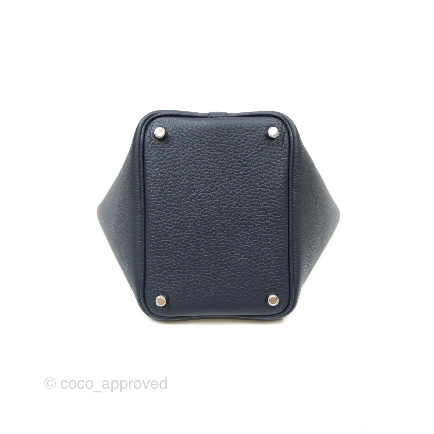 Hermès Picotin 18 Lock Bleu Nuit 2Z Palladium Hardware