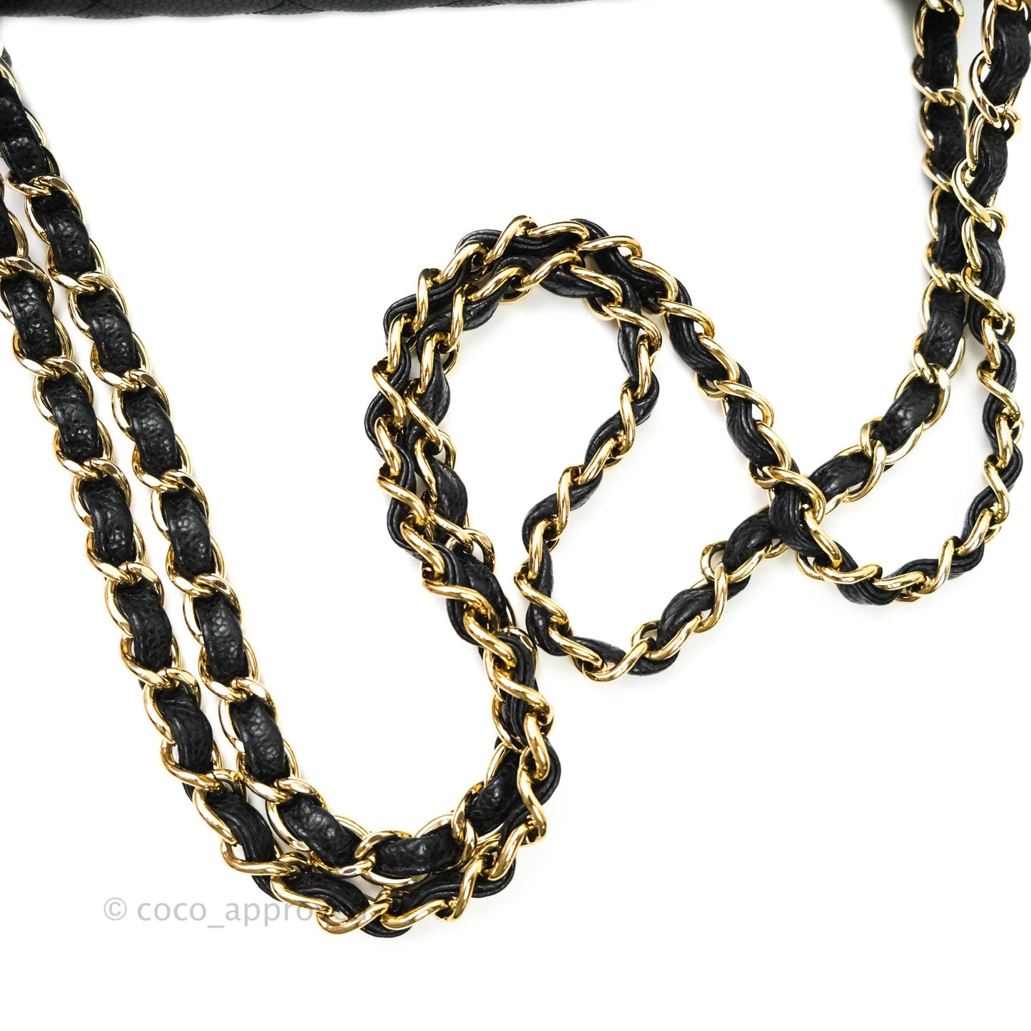 Chanel Jumbo Double Flap Black Caviar Gold Hardware⁣⁣
