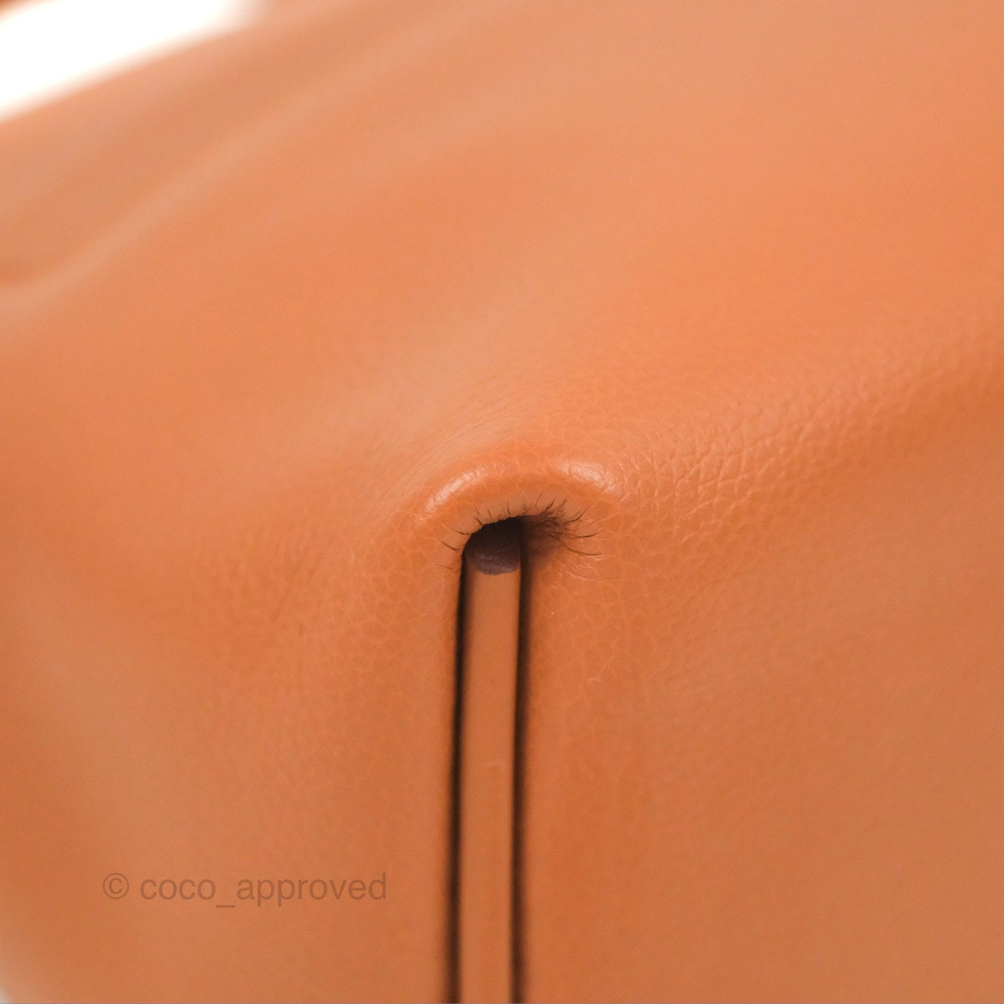 Hermès 24/24 21 Mini Gold Evercolor/Swift Gold Hardware