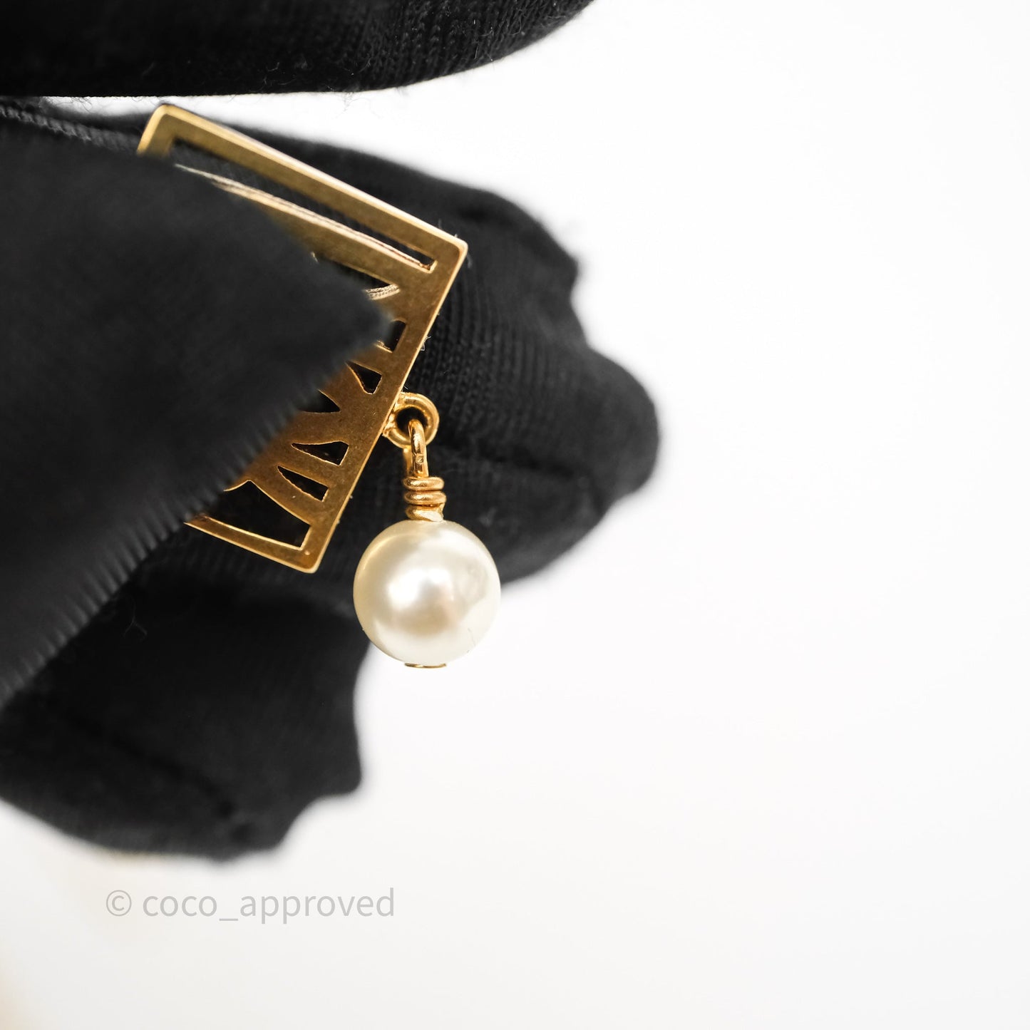 Christian Dior Miss Dior Necklace Gold Tone