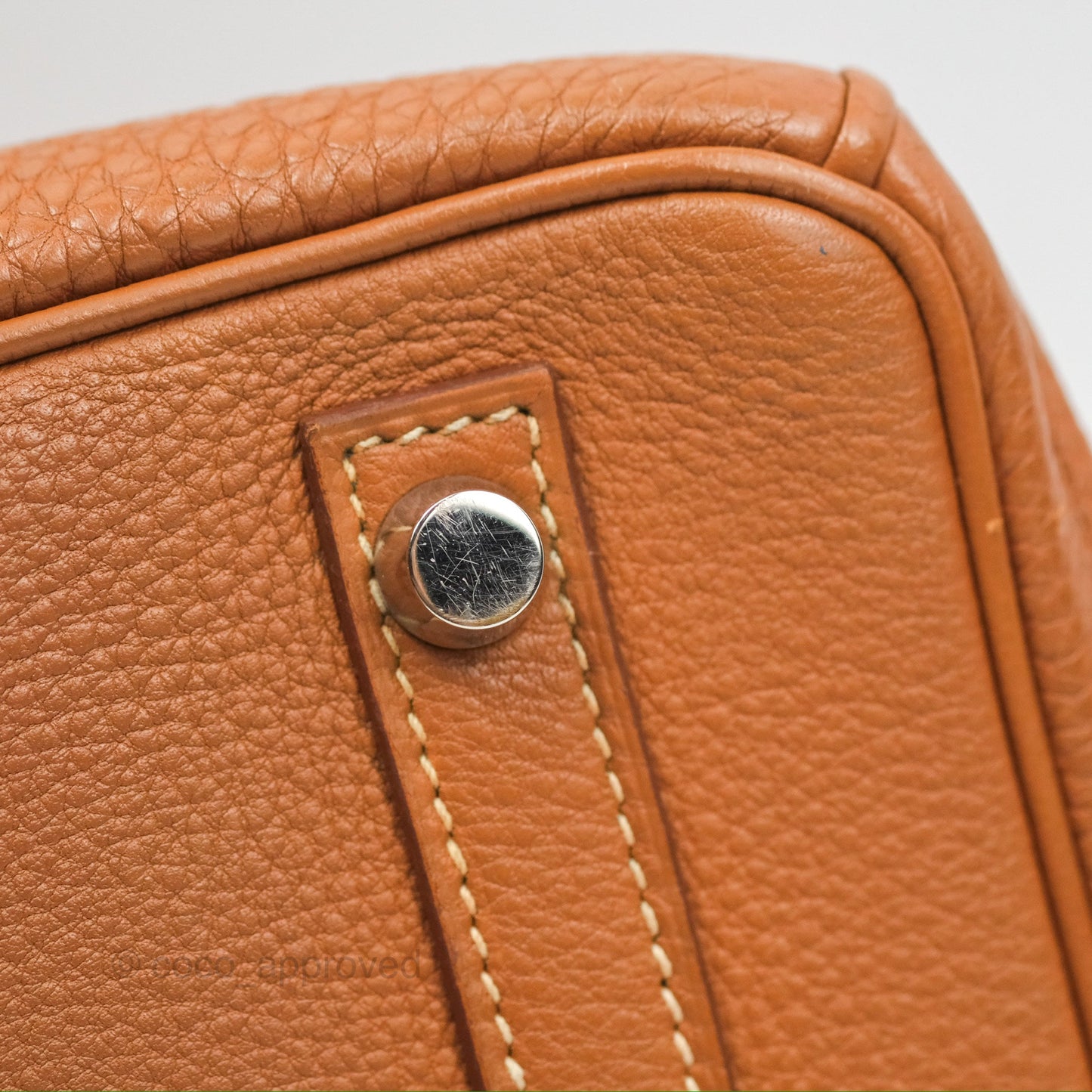 Hermès Birkin 30 Retourne Gold Clemence Palladium Hardware