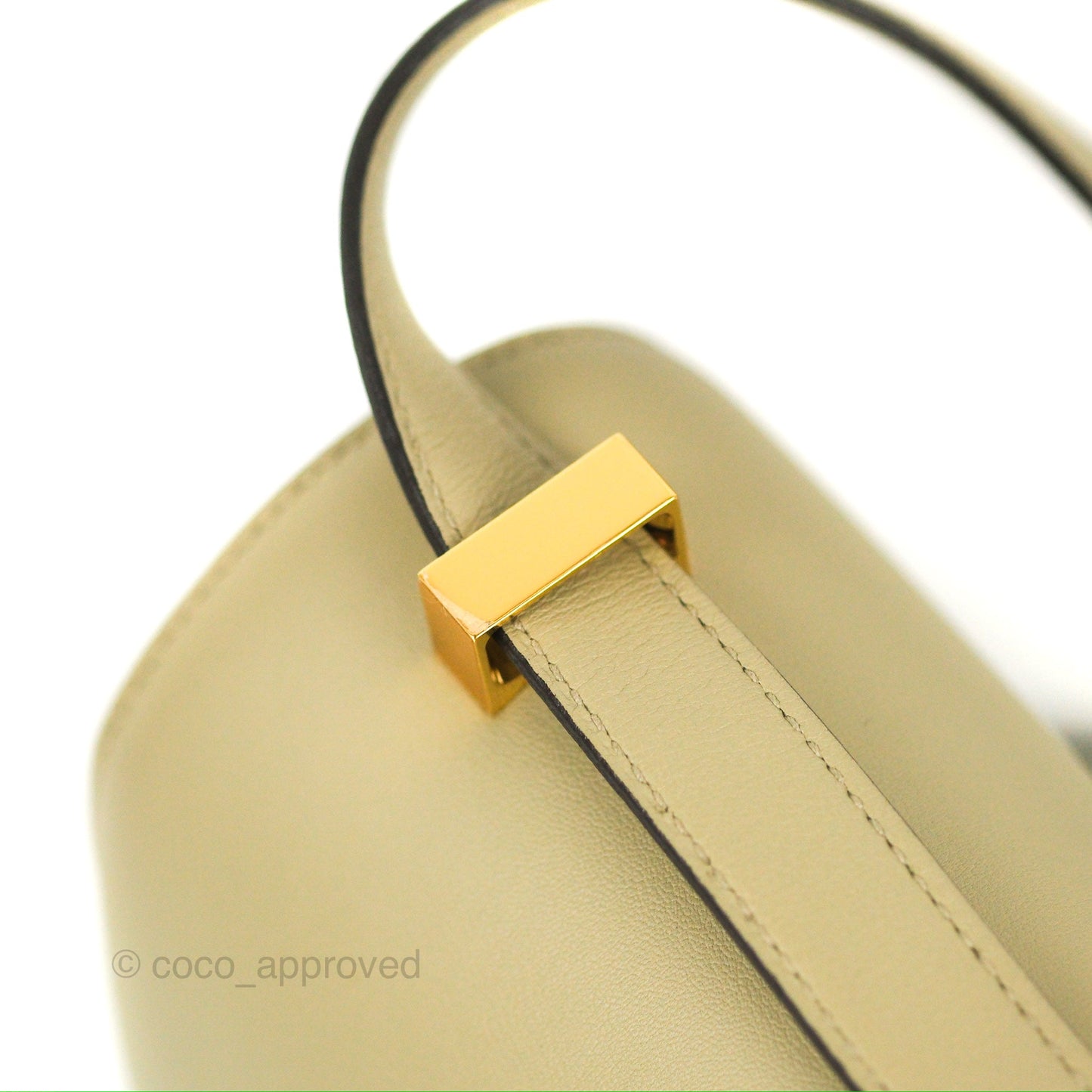Hermès Constance 24 Sauge Swift Gold Hardware