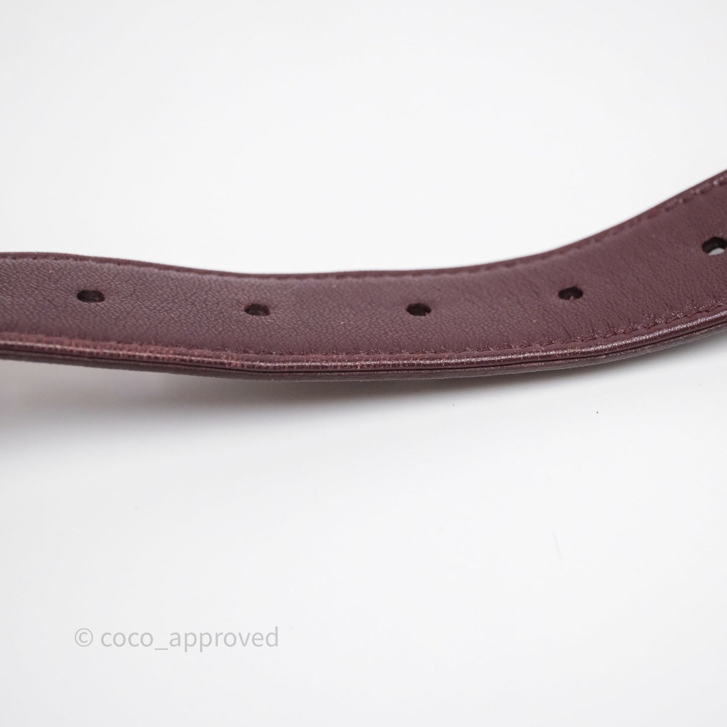 Miu Miu Bumbag Burgundy/Pink Gold Hardware