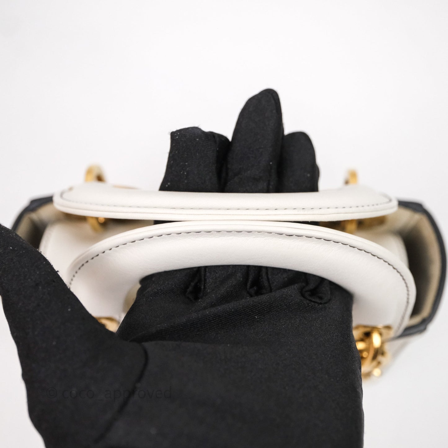 Christian Dior Mini Lady Dior Niki De Saint Phalle Calfskin White