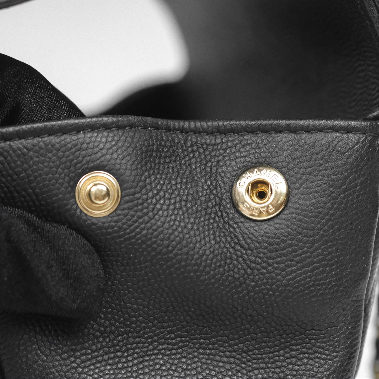 Chanel Quilted Small Business Affinity Flap Black Caviar Gold Hardware