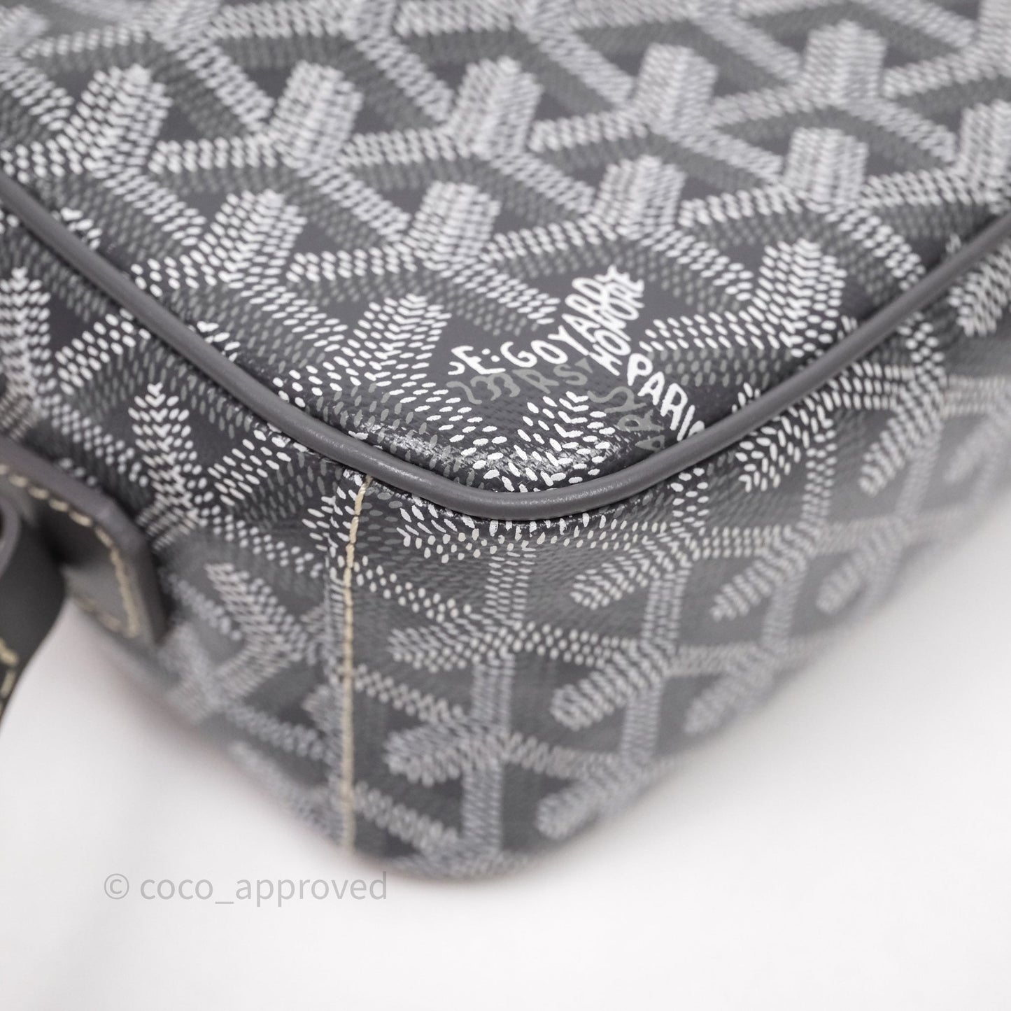 Goyard Cap-Vert PM Bag Grey Goyardine
