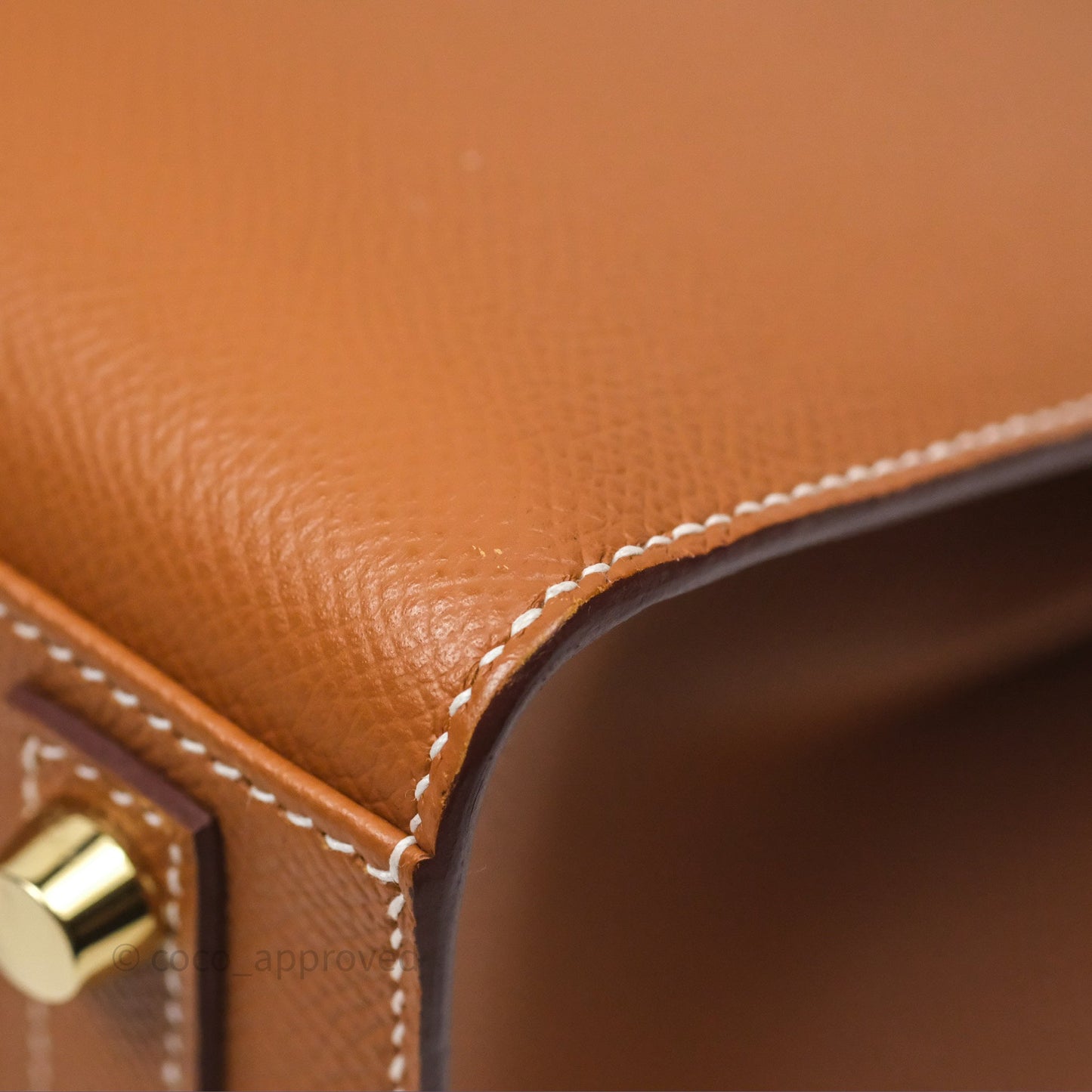 Hermès Birkin 25 Sellier Gold 37 Epsom Gold Hardware